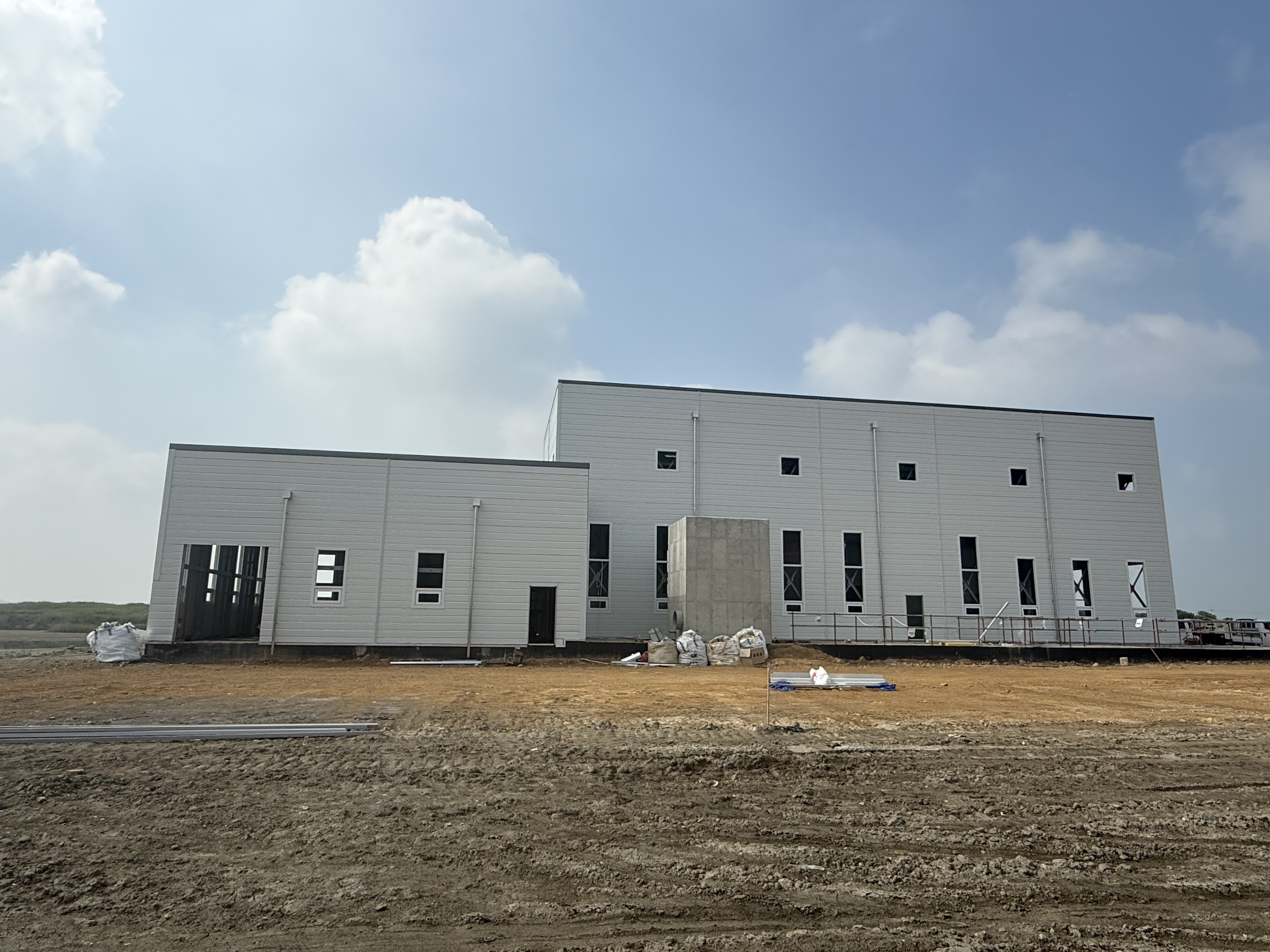 화성 화옹인처리시설 신축현장 공사일보